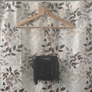Maje M Mini Black Bag